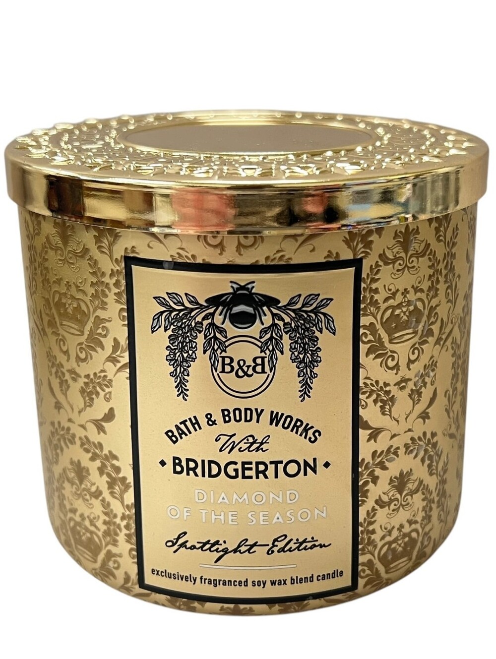 Bath & Body Works Bridgerton Netflix Diamond of the Seasson Candle NEW RARE